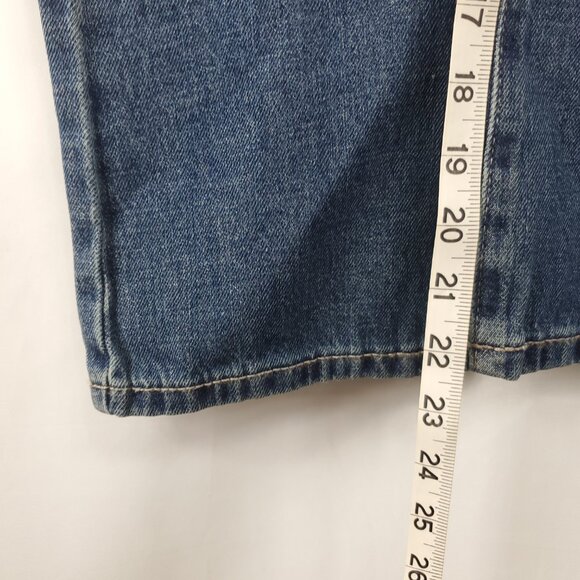 Place Boys Husky 8 Blue Wash Denim Jeans Bootcut - Picture 14 of 15